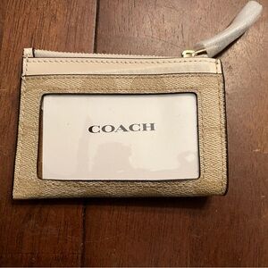 New Coach Mini Skinny Id Case